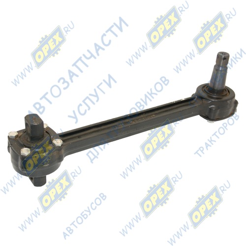 630-2919012-10 Штанга реактивная КАМАЗ верхняя L=530 с двухопорным и конусным РМШ (все модели с 2006г., кроме 6520 и 6460); цельнокованая (5297+5511)2919026 ГК Ростар